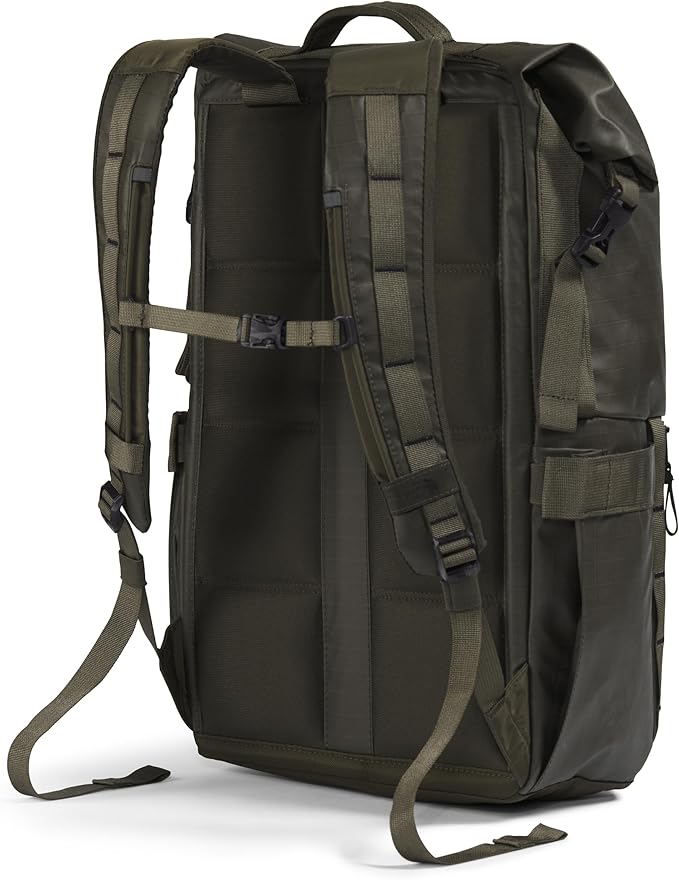 The North Face Base Camp Voyager Roll Top, OS, New Taupe Green/TNF Black, One Size