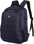 SAKOS BRISK 15.6 Inch Travel Backpack For Men, Laptop Backpack For Men, Business Professionals, Personal Item TSA Approved With Laptop Compartment, Travel Essentials, Carry On Luggage, Dark Blue
