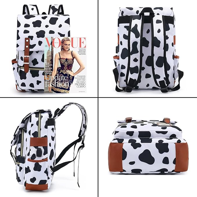 YGR Floral Laptop Backpack for Women, Female, School, Travel, Business, Outdoor Sports, Office, Work