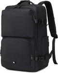 Carry On Travel Backpack, Expandable Extra Large Airline Approved,Lightweight Daypack for Men and Women（Black）