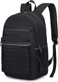 KEOFID Travel Backpack for Women, Womens Work Backpacks, Anti-theft Backpack Purse, Back pack for College Girls, Carry-On Travel Backpacks,Bookbag(Carbon Black)
