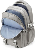 Waterproof Aesthetic Backpack For School, Cute High School Bookbag For Teen Girls Boys, Lightweight Casual Daypack Backpack For Women Men, College Backpack With Lots Of Pockets（Gray Brown）