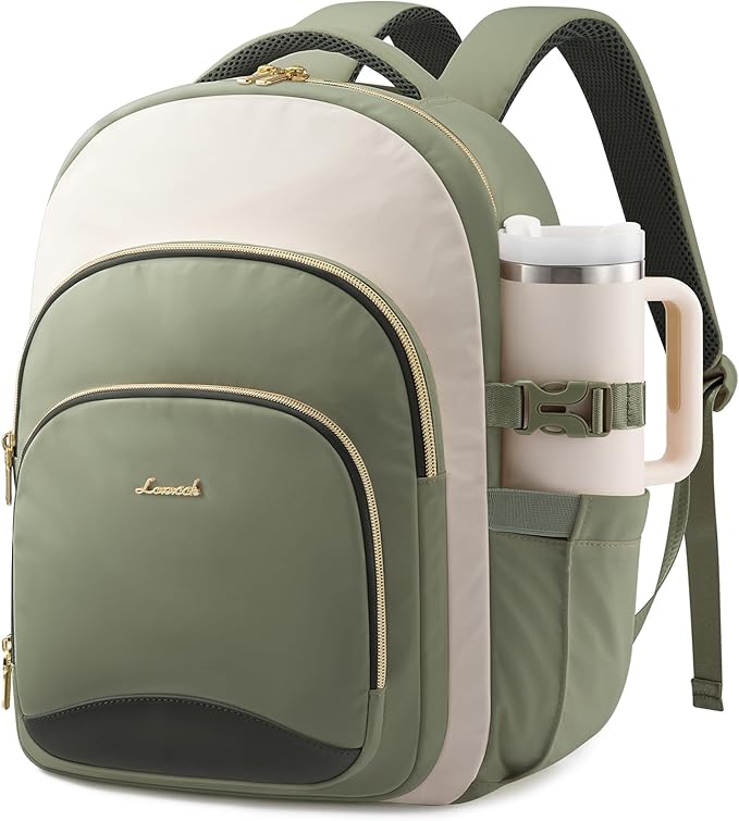 LOVEVOOK Laptop Backpack for Women, 17-Inch Work Backpack, Back to School Bookbag for College Student Teen Girls, Casual Personal Item Travel Bag Business Computer Daypack for Teacher Nurse, Gift