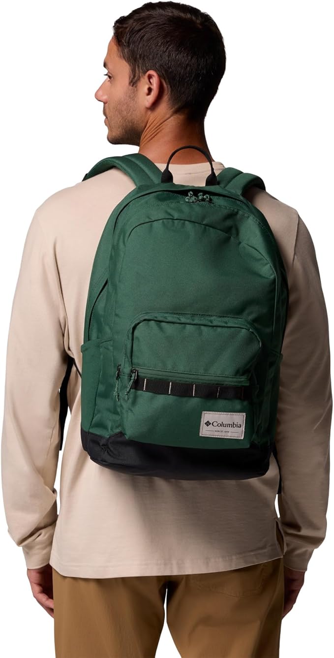 Columbia Unisex Zigzag II 30L Backpack, Rain Forest/Black, One Size
