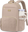 Laptop Backpack for Women Bookbag: 15.6 inch Work Backpacks with Pouch Pocket for Large Capacity Cup & USB Charger College Book Bag Travel Business Nurse Teacher Bookbags Anti-theft Back Pack