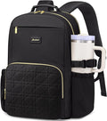 Laptop Backpack for Women Bookbag: 15.6 inch Work Backpacks with Pouch Pocket for Large Capacity Cup & USB Charger College Book Bag Travel Business Nurse Teacher Bookbags Anti-theft Back Pack