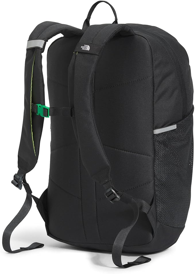 The North Face Kids' Court Jester Backpack - Water-Repellent Travel Bag, Spacious Main Compartment, for Tweens/Young Teens, Asphalt Grey/Led Yellow-NPF, One Size