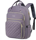 LOVEVOOK Laptop Backpack for Women, Water Resistant Travel Work Backpacks Purse Stylish College Bookbag Business Teacher Nurse Computer Bag with USB Charging Port, Fits 15.6" Laptop
