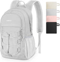 ZOMFELT Hiking Backpack for Women Men, 15L Lightweight Packable Backpack for Trip, Water Resistant Small Travel Backpacks, Foldable daypack for Hiking, Walking, Cycling, Camping, Grey