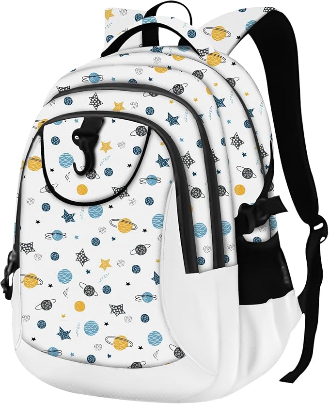 rickyh style School Backpack Travel Bag for Men & Women Lightweight College Back Pack with Laptop Compartmen