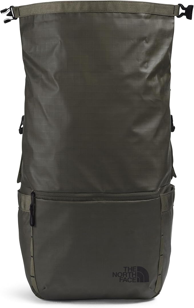 The North Face Base Camp Voyager Roll Top, OS, New Taupe Green/TNF Black, One Size