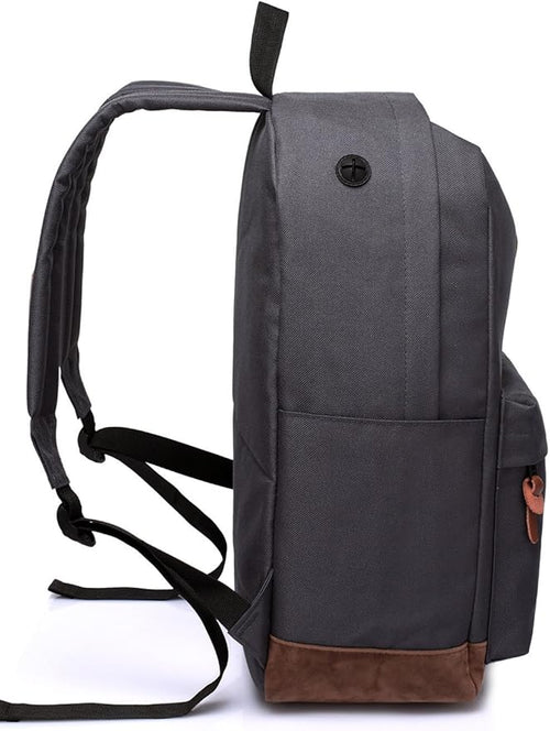 Backpack for Men Women,VASCHY Classic Water-resistant Lightweight Travel School Backpack Casual Daypack