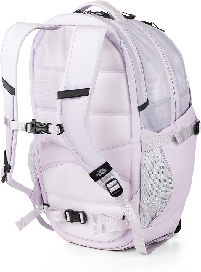 The North Face Women's Recon Everyday Laptop Backpack - PFAS Free, Lavender Fog/TNF Black, One Size