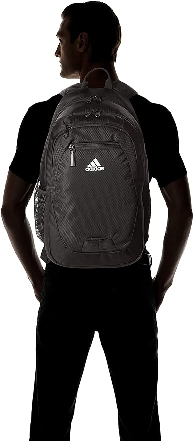 adidas Unisex Foundation Backpack for Laptop, Large Durable Athletic Gym Bag