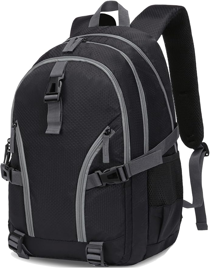 BLUEFAIRY High School Backpack for Girls Boys Middle School Bookbag for Kids Back to School Bag for College with Large Compartment Casual Daypack Mochilas para Niñas Adolescentes 18" Black