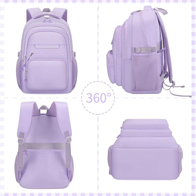 Cute Backpack for School Girls Aesthetic Backpack Women College Bookbag Large Students Laptop Bag Travel Casual Daypack