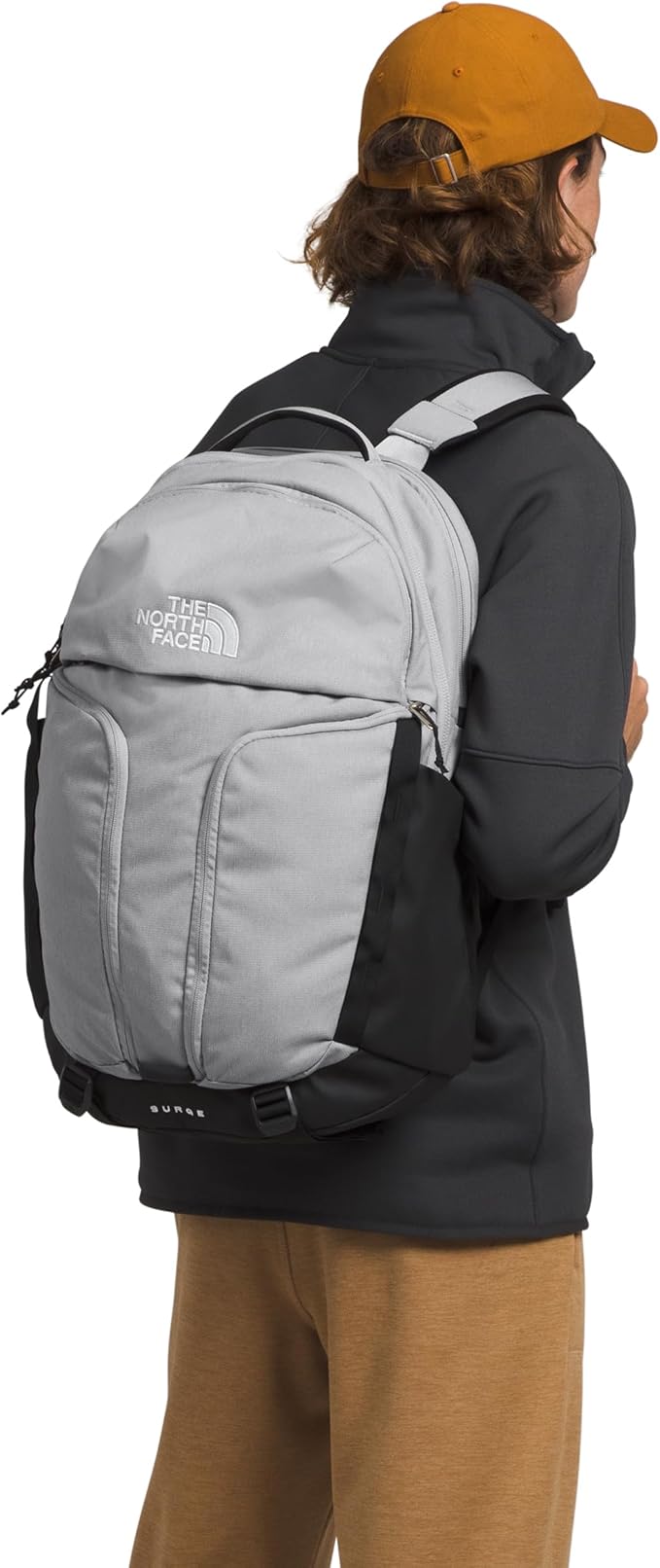 THE NORTH FACE Surge Commuter Laptop Backpack | Daypack With Water Repellent Finish, 16" Laptop Sleeve, Reflective Details