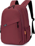 40x30x15cm Personal Item Bag Travel Backpack Carry On Flight Approved with Anti-Theft Pocket Water-resistant Casual Daypack for Weekender Business Hiking,Red