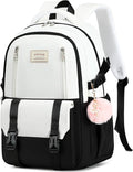 Caoroky knight Travel Laptop Backpack for Women Girls Elementary High School Bag College Backpacks Waterproof Daypack Large Bookbags Purse for Teens Students Computer Bags 15.6 Inch-Blacknew