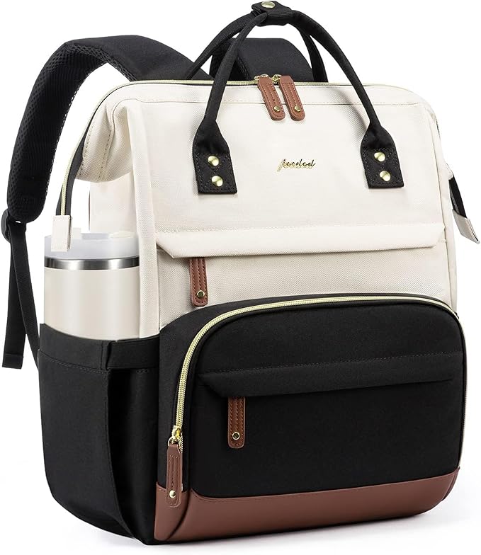 Backpack for Women Work Bags: 15.6 inch Laptop Backpack Purse Backpacks with USB Charger College Bookbag Casual Business Computer Backpack for Travel Nurse Teacher