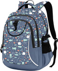 rickyh style School Backpack Travel Bag for Men & Women Lightweight College Back Pack with Laptop Compartmen