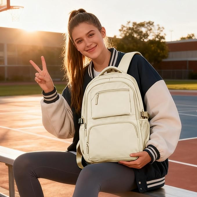 Travel Laptop Backpack for College Students School Backpack with Laptop Compartment Gym Backpack for Women School Backpacks for Teens Bookbag College Backpacks for Women Men