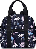 Women’s Backpack Purse Medium Size with Trolley Sleeve, Adjustable Strap/Top Handle, Water Resistant Travel Daypack, Dreamy Flower