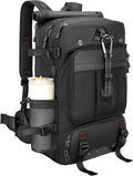 Travel backpack for men,60L Extra Large Carry on Backpack Durable Convertible Duffle Bag with Shoe Compartment Fit for 17 Inch Laptop for travel, camping,Weekender Hiking