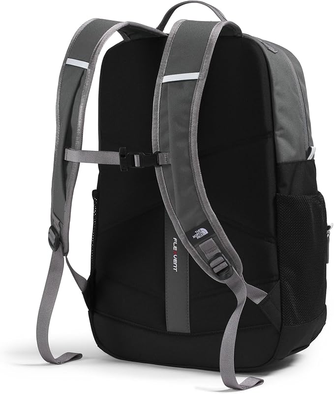 The North Face Teen Chuckwalla Daypack - Travel Backpack, Laptop Sleeve, Reflective Safety Details, Adjustable Strap, Anthracite Grey/TNF Black, One Size