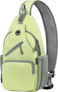 Sling Bag for Men Crossbody Backpack, Small Sling Backpack Mens Shoulder Bag, Casual Daypack Hiking Bag for Travel