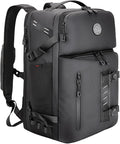 SWICKY 40L Travel Backpack for Men – TSA Friendly Carry-On, 17.3" Laptop Sleeve, Water-Resistant, Quick-Access Phone Pocket, Large Weekender for Travel & Commute