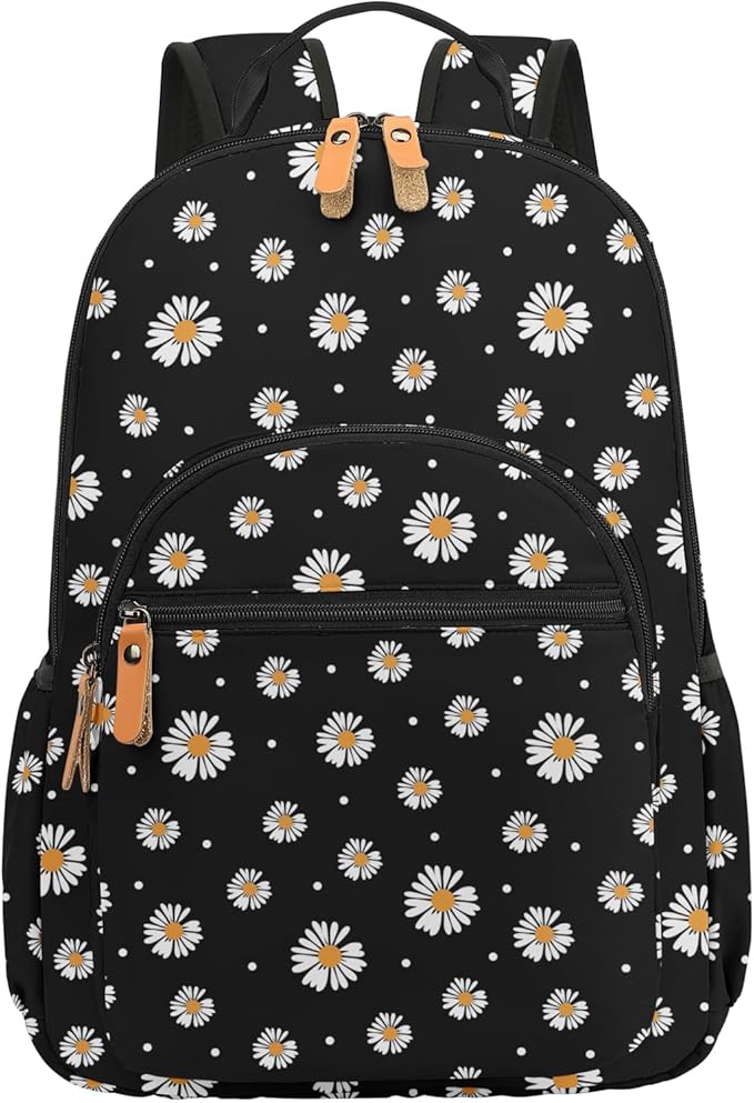 Leaper Large School Backpack for Girl: Large 15.6 Inch Computer Backpack, Spacious Travel Backpack with Multiple Compartments, Lightweight Durable Backpack for Students and Commuters