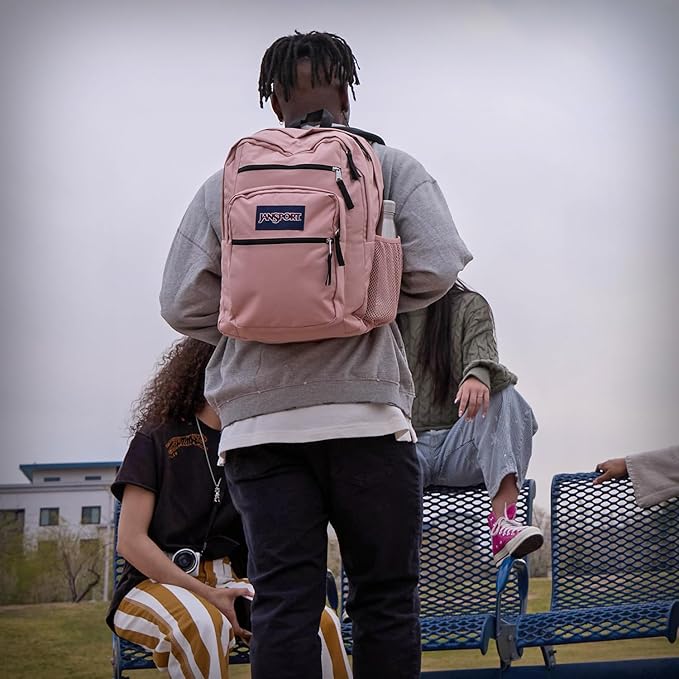 JanSport Laptop Backpack - Computer Bag with 2 Compartments, Ergonomic Shoulder Straps, 15” Laptop Sleeve, Haul Handle - Faded Floral Fresh Mint