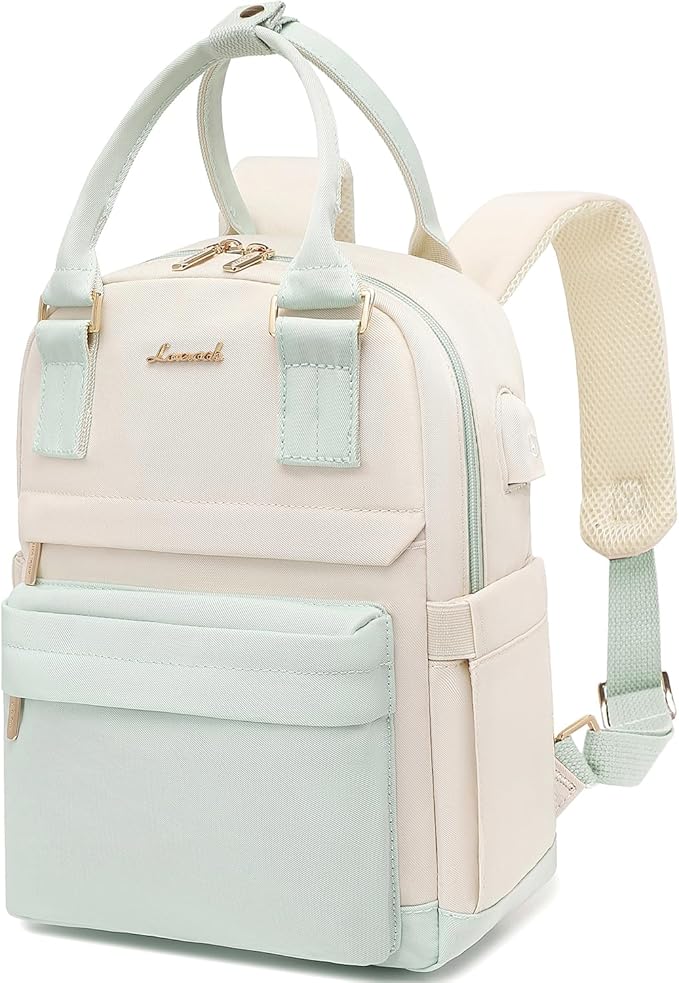 LOVEVOOK Mini Backpack for Women Stylish Waterproof Backpack Purse with USB Port, Cute Daypack for College Travel Party