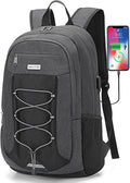 MAXTOP Travel Backpack Laptop Back Pack College Bookbag with USB Charging Port Water Resistant Work Business Backpacks