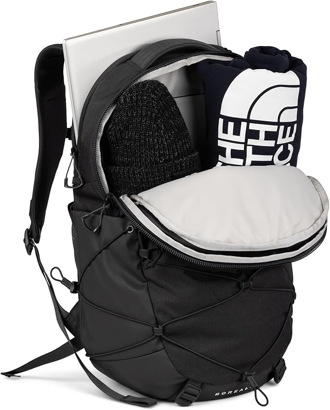 The North Face Women's Borealis Commuter Laptop Backpack, TNF Dark Grey Heather, One Size