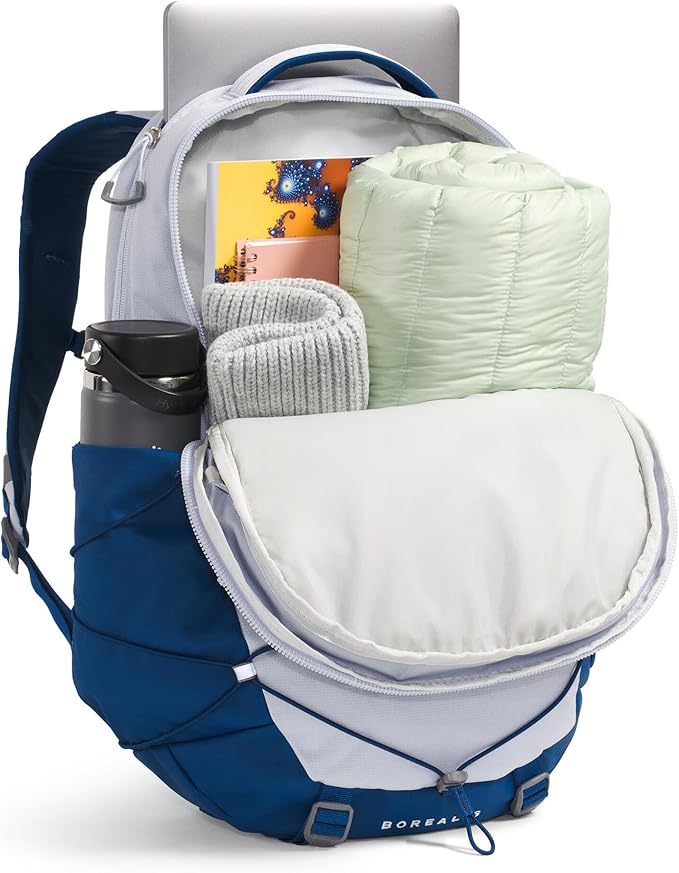 The North Face Women's Borealis Commuter Laptop Backpack, Mystic Haze Dark Heather/Estate Blue, One Size