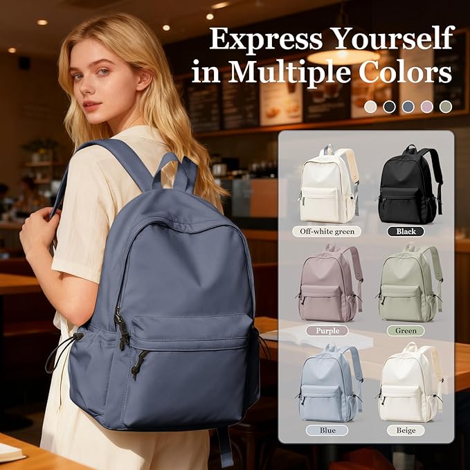 Middle School Backpack for Teen Girls,Cute College Backpack for Women,High School Bag,Travel Rucksack Casual Daypack,Bookbag