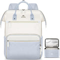 MATEIN Insulated Lunch Backpack, 17.3 Inch Laptop Backpack with Lunch Compartment, Teacher Work Bag with Lunchbox Meal Prep Bag Nurse Backpacks Gifts for Men Women Office College Commute, 2pcs Set