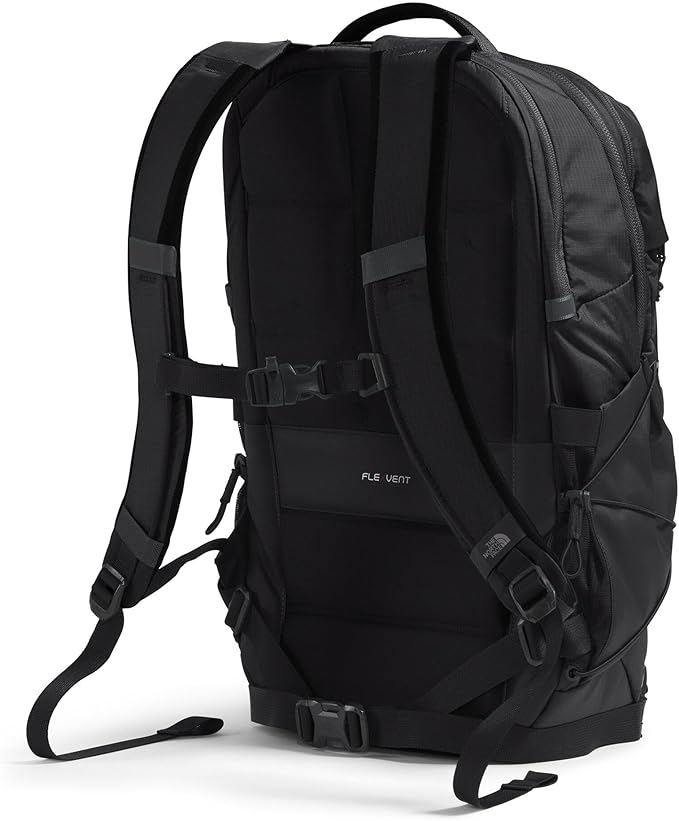 The North Face Borealis Commuter Laptop Backpack - Water Repellent, Laptop Sleeve, Large Main Compartment, TNF Black/TNF Black-NPF, One Size