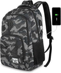 YAMTION 17.3 Inch Backpack Teenager Boy Man School Bag Computer School Business Leisure College School School Work University Travel School