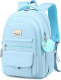 Laptop Backpack 15.6 Inch College Backpacks for Women,School Backpack for Girls, Anti Theft Travel Daypack Bookbags (Blue)