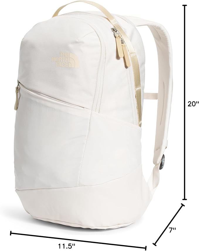 The North Face Women's Isabella 3.0 Backpack, Gardenia White Dark Heather/Gravel, One Size
