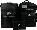45L to 55L Expandable Professional Tactical Backpack | 1680D SUPER HEAVY DUTY BALLISTIC NYLON |10X Stronger Work & Military Bag | Built-In Rain Cover | MADE BY PROS FOR PROS (Carbon Black: Pro Series)