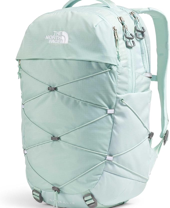 The North Face Women's Borealis Commuter Laptop Backpack - Everyday Travel Bag, Laptop Sleeve, Reflective Details, Opal Frost, One Size