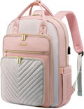 LOVEVOOK Laptop Backpack for Women, Water Resistant Travel Work Backpacks Purse Stylish Business Teacher Nurse Computer Bag with USB Charging Port, Fits 15.6" Laptop