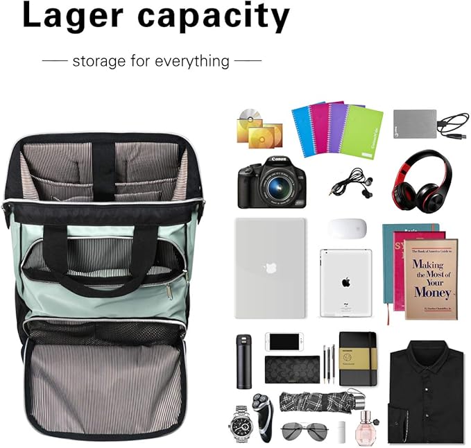 Hap Tim Laptop Backpack, Travel Backpack for Women,Work Backpack, Nurse Backpack, Teacher Backpack, Carry on Backpack(7651-GB)
