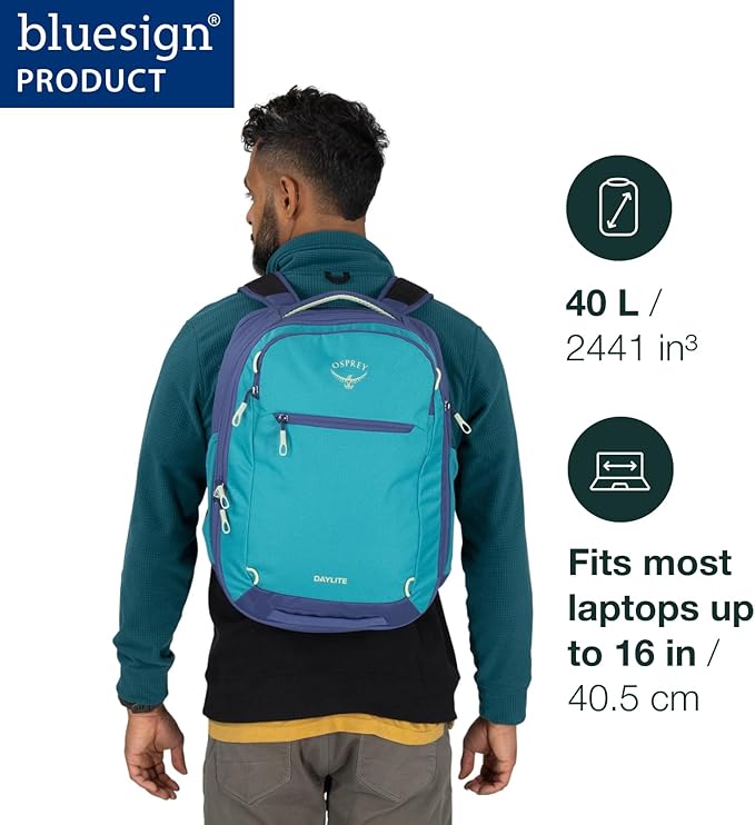 Osprey Daylite Expandable 26+6 Travel Pack, Tumbleweed Yellow/Tunnel Vision