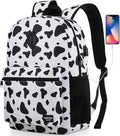 YAMTION Unisex School Backpack,Classic Casual Bookbag Adults and Teens Schoolbag with USB Port for High School College Office Work Travel