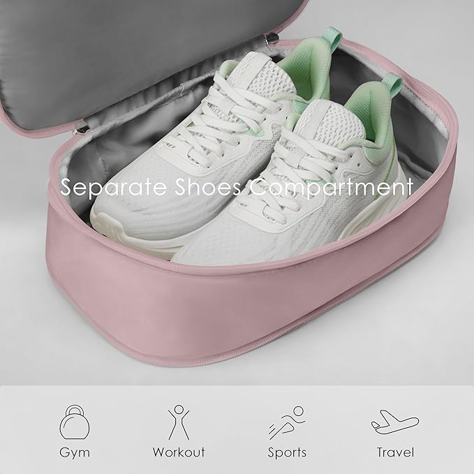 Gym Backpack for Women Men, Lightweight Gym Bag with Shoe Compartment, Waterproof Workout Backpack with Wet Pocket